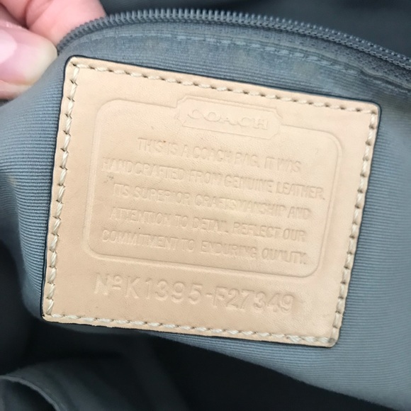 PEYTON LEATHER ZIP TOP TOTE (COACH F27349) - Picture 11 of 14